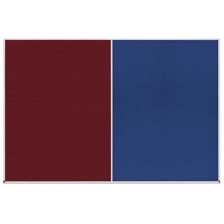 United Visual Products Enclosed Corkboard, 1 Door, 24"x36", 4" Fra UV3408-GOLD-CLOUD